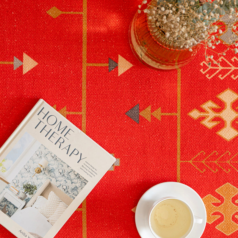 Dhaga Handwoven Cotton Rug media 7