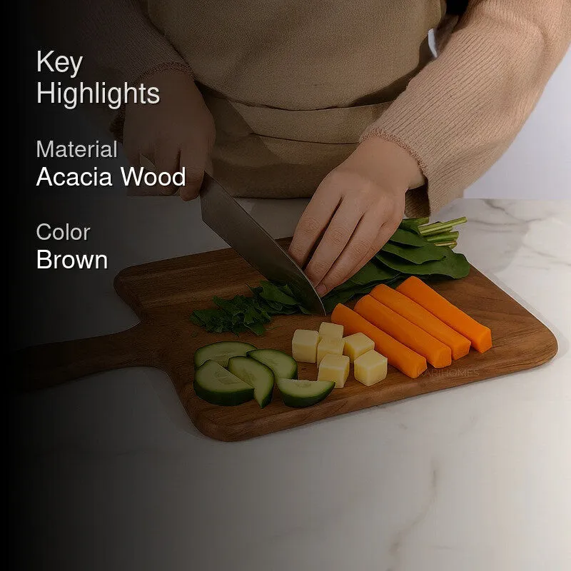 Orlav Boho Acacia Wood Chopping Board media 2