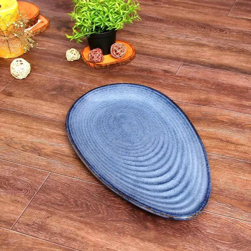 Koda Oyster Handmade Ceramic Platter media 1