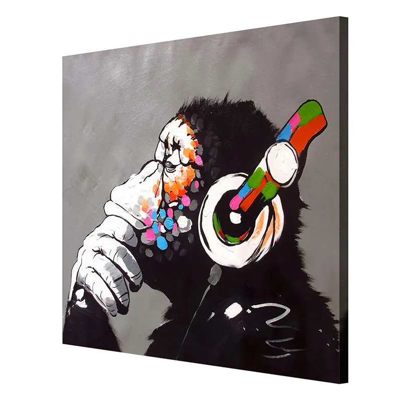 Melody In The Jungle Wall Painting media 6