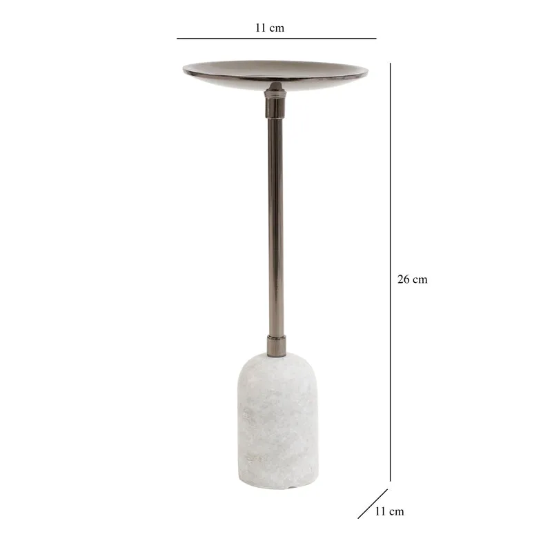 Advano Marble Candle Holder (Black) - Large media 5