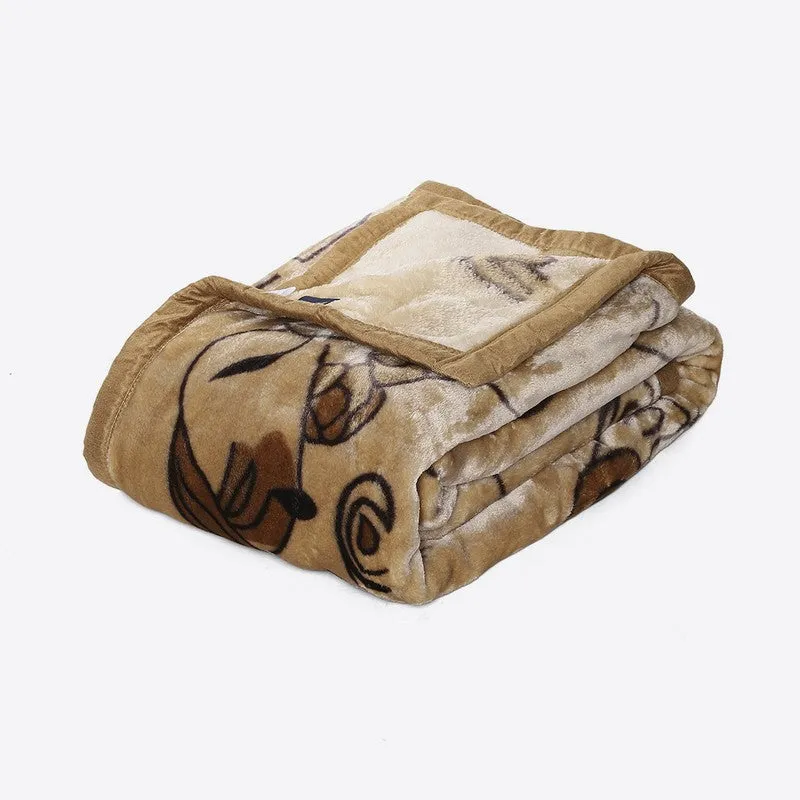 Monte Carlo Vintage Bloom Blanket - 540 GSM media 6
