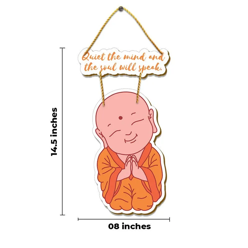 A Little Buddha's Message MDF Wall Accent media 6