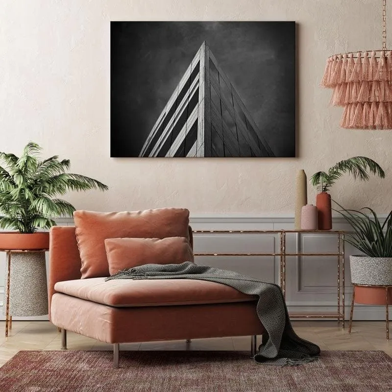 Noir Heights Canvas Wall Painting - Gallery Wrap media 3