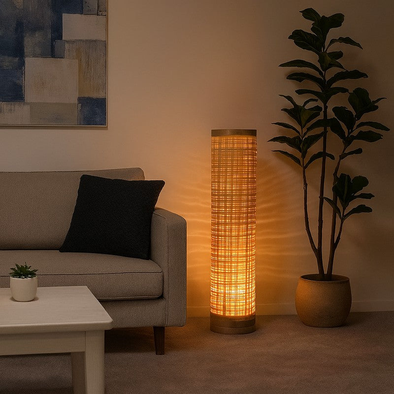 Serenity Wooden Floor Lamp media 3