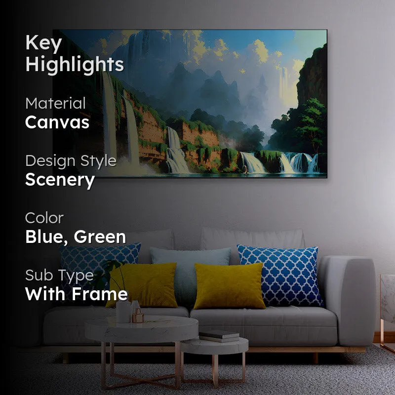 Callio Falls Canvas Wall Painting media 2