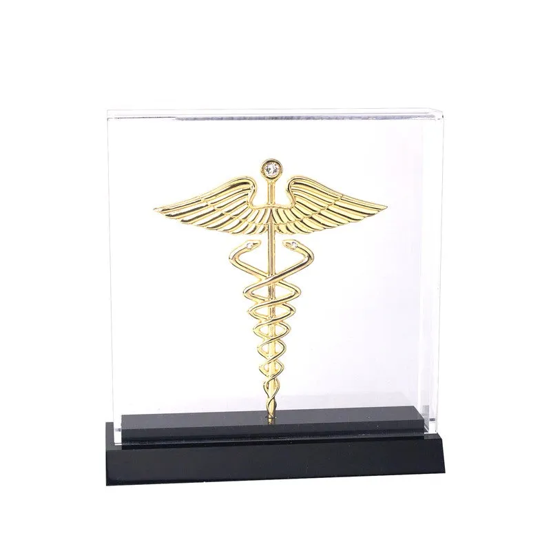 Royal Medico 24K Gold Plated Mild Steel Showpiece media 4