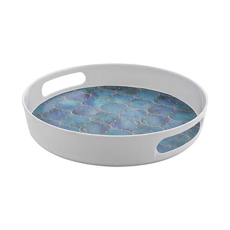 Morocconian Blue Serving Tray media 3