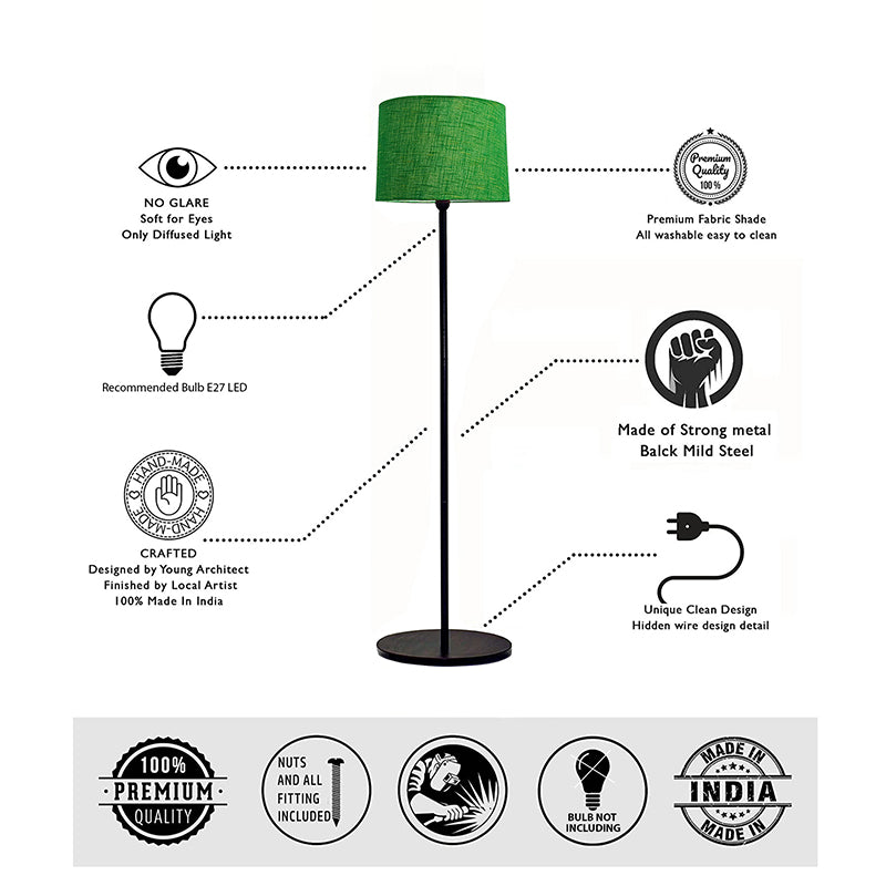 Cometa Floor Lamp - Green media 5