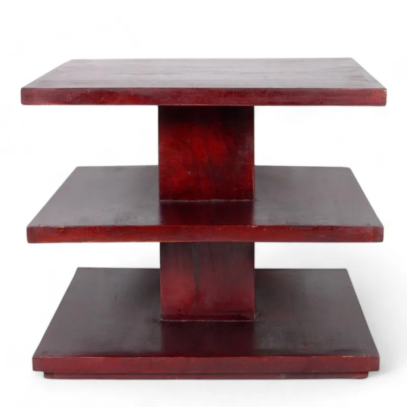 Xavex Sheesham Wooden Center Table - Dark Brown media 3