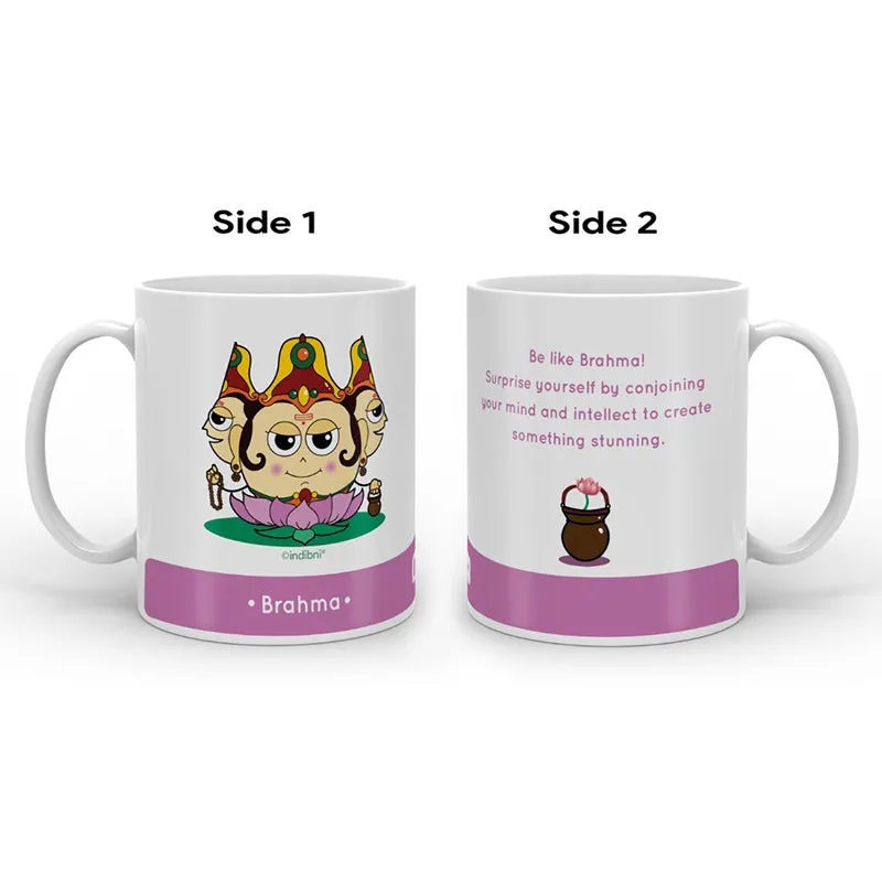 Whimsy Cute Brahma Ceramic Coffee Mug - 300 mL media 5