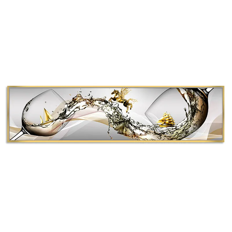 Liquid Splash Wall Art media 2