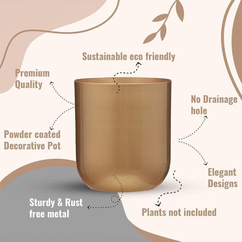 Goldo Glamour Planter - Set Of Two media 4