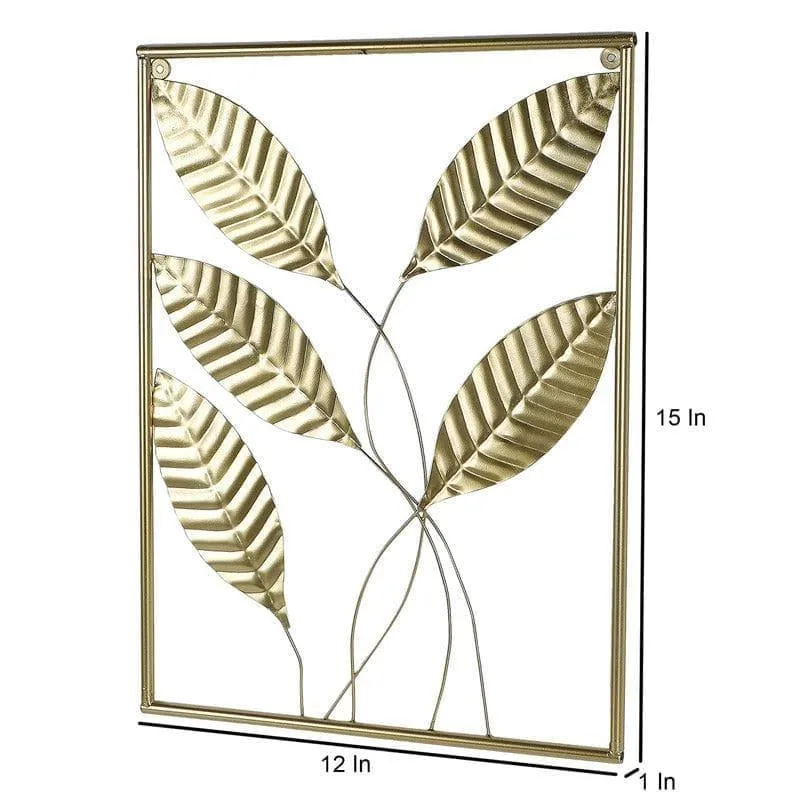 Cecile Leaf Iron Wall Accent - Set Of Three media 7