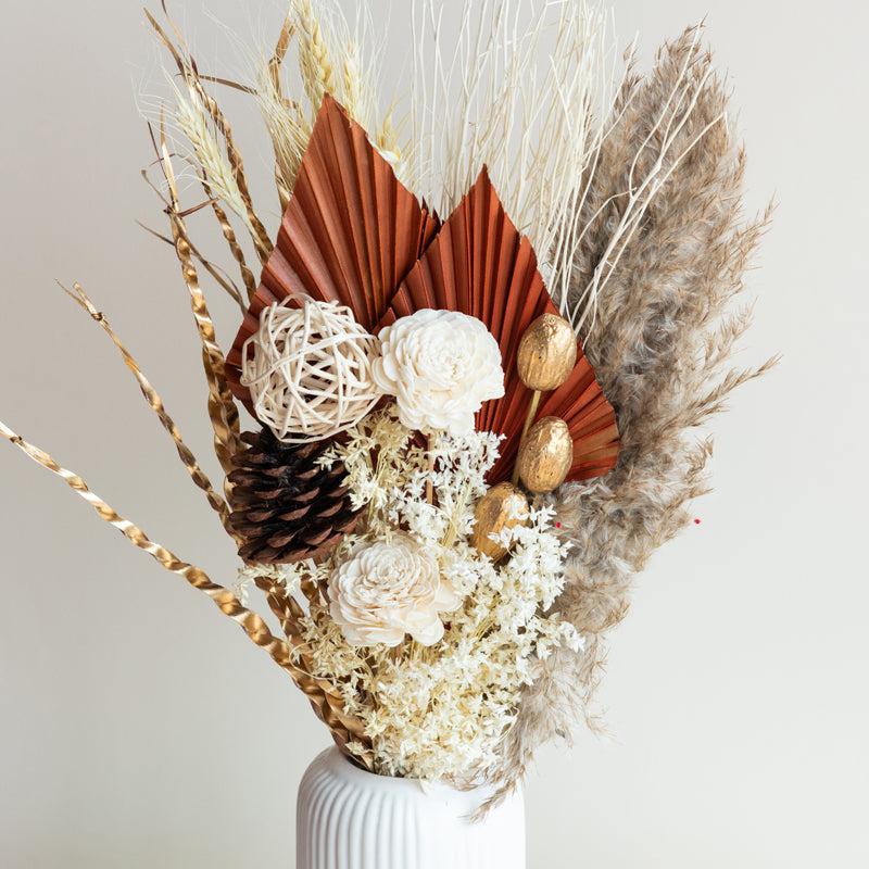 Glow Suset Dried Flower Bunch media 5