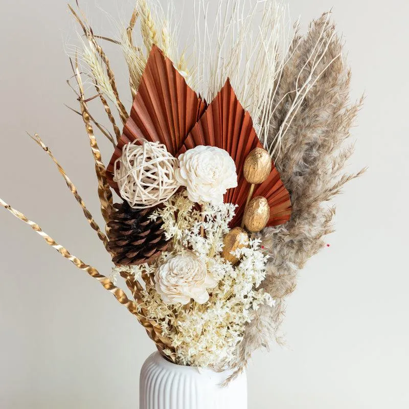 Glow Suset Dried Flower Bunch media 5