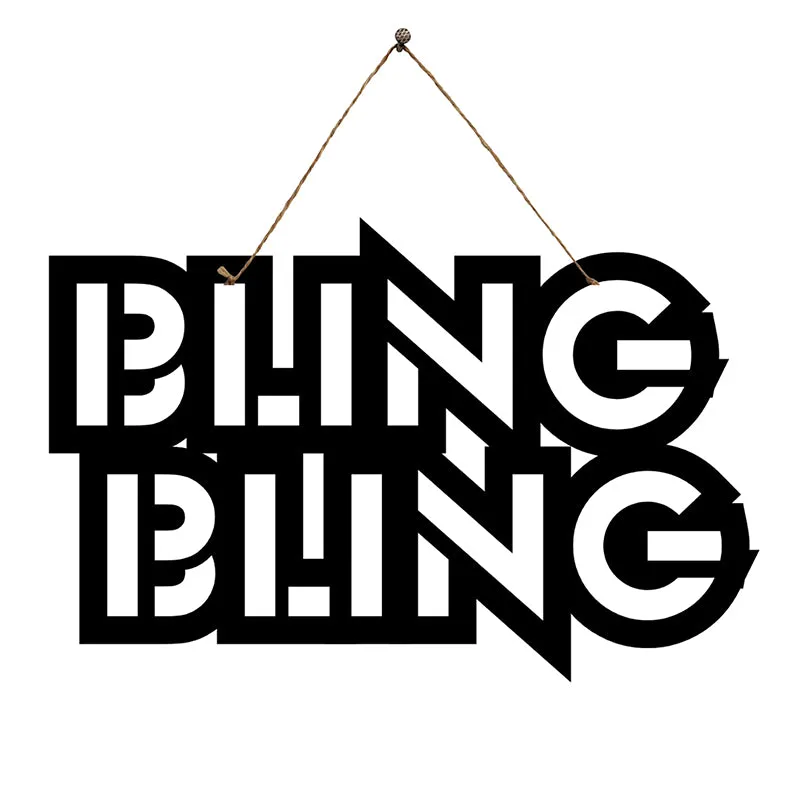 Bling Bling Mild Steel Wall Accent media 3