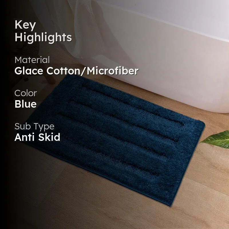 Luxe Classic Bath Mat - Teal media 2