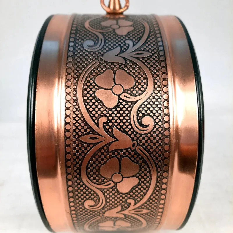 Victorian Grace Copper Wall Clock media 5
