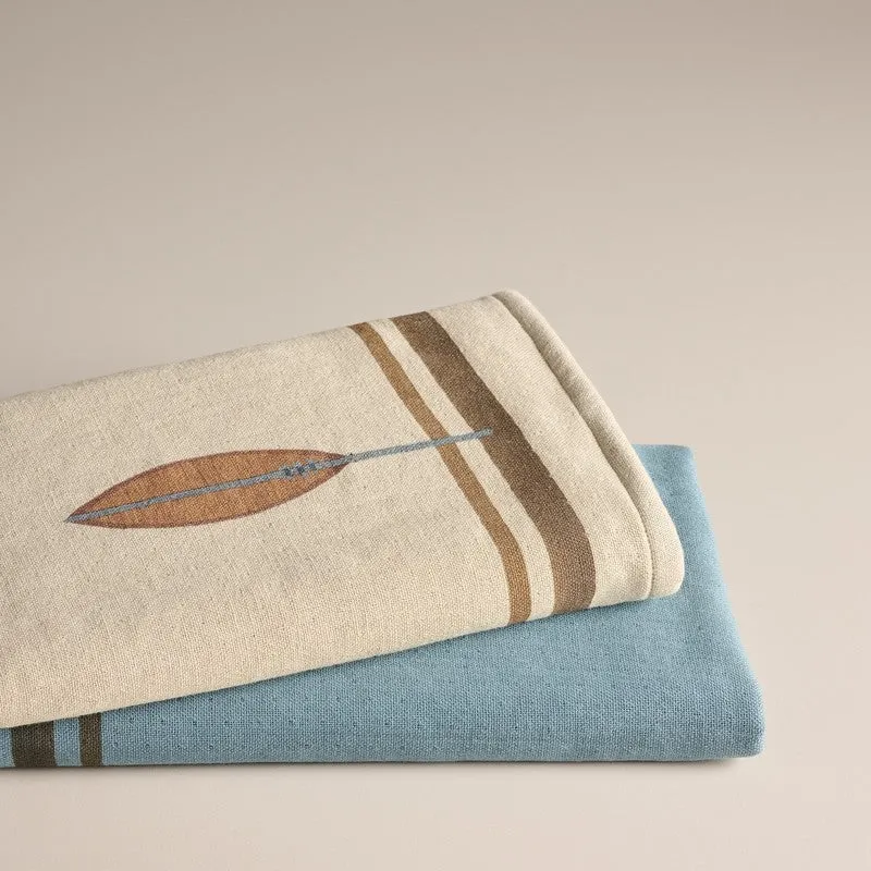 Rustic Petal Cotton Hand Towel (Off White) - Set Of Two media 5