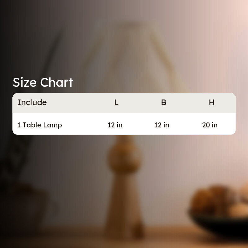 Angler Loft Wooden Table Lamp - Ivory,Brown media 5