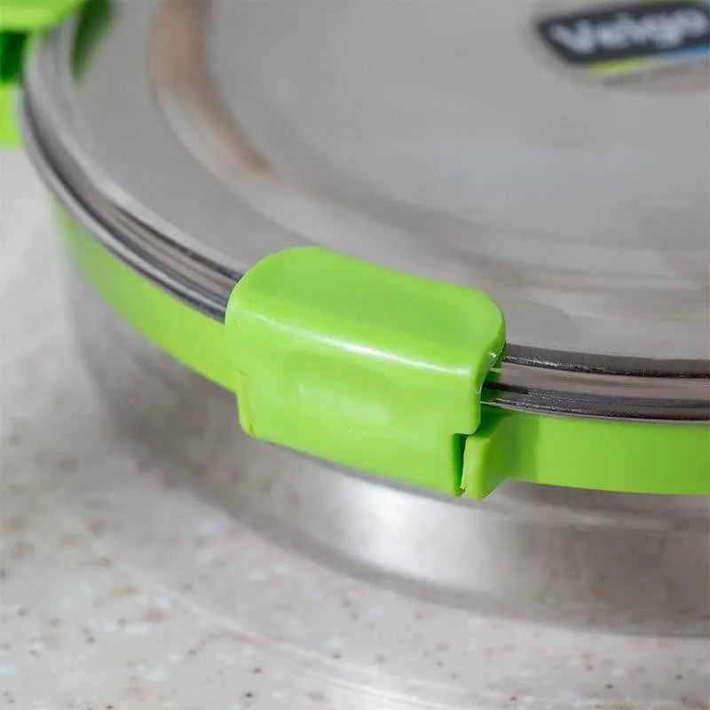 Clip Lock Lunch Box (875 mL) - Green media 5