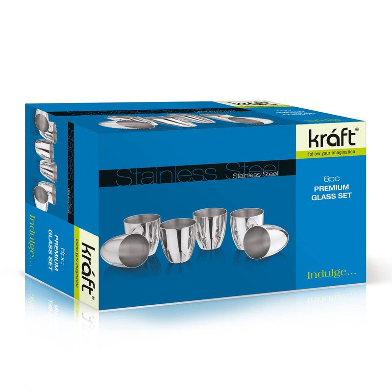 Kraft Siplay Torvia Glasses (350 mL each) - Set Of Six media 7