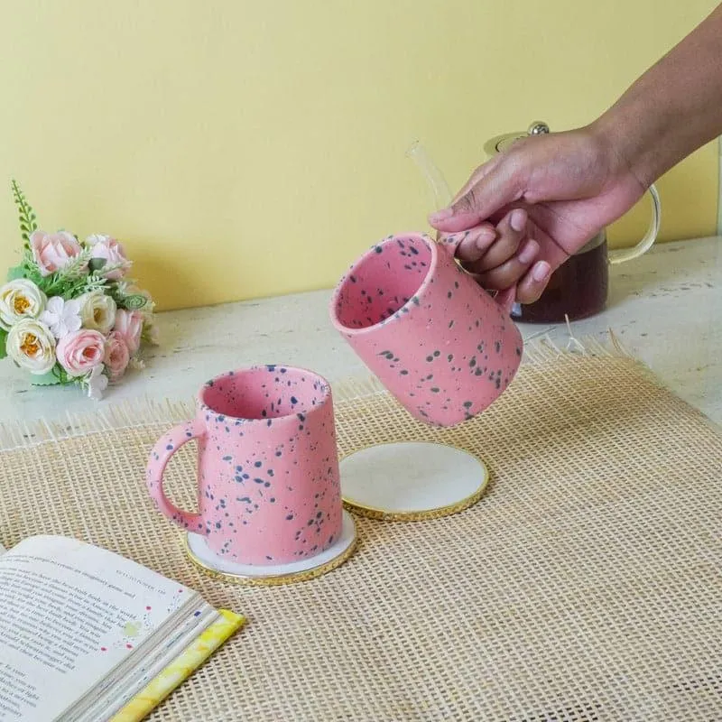 Cleary Ceramic Coffee Mug (300 mL Each) - Set of Two media 3