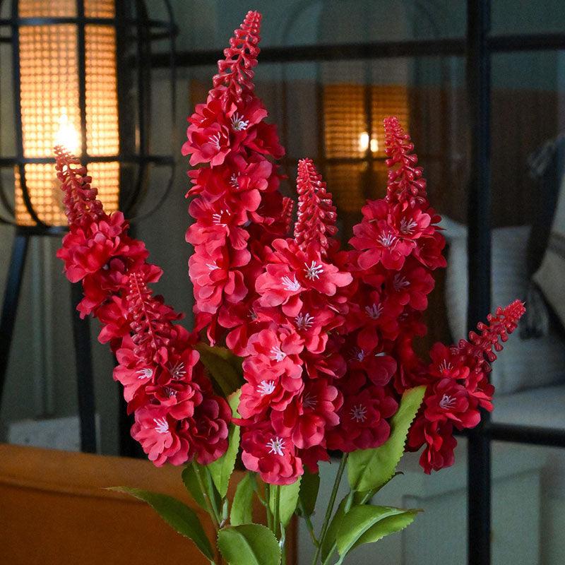 Faux Everlasting Snapdragon Flower Stick - Red media 3