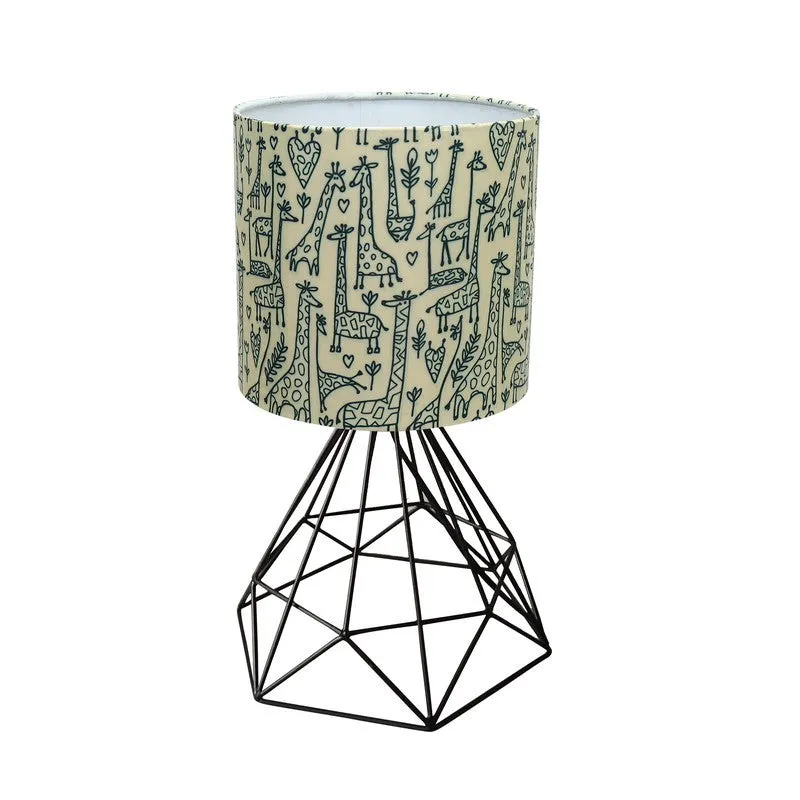 IllumiShift Adaptive Metal Table Lamp - Beige,Black media 4