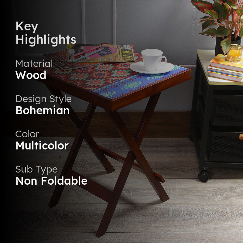 Poorthi Folding Side Table media 2