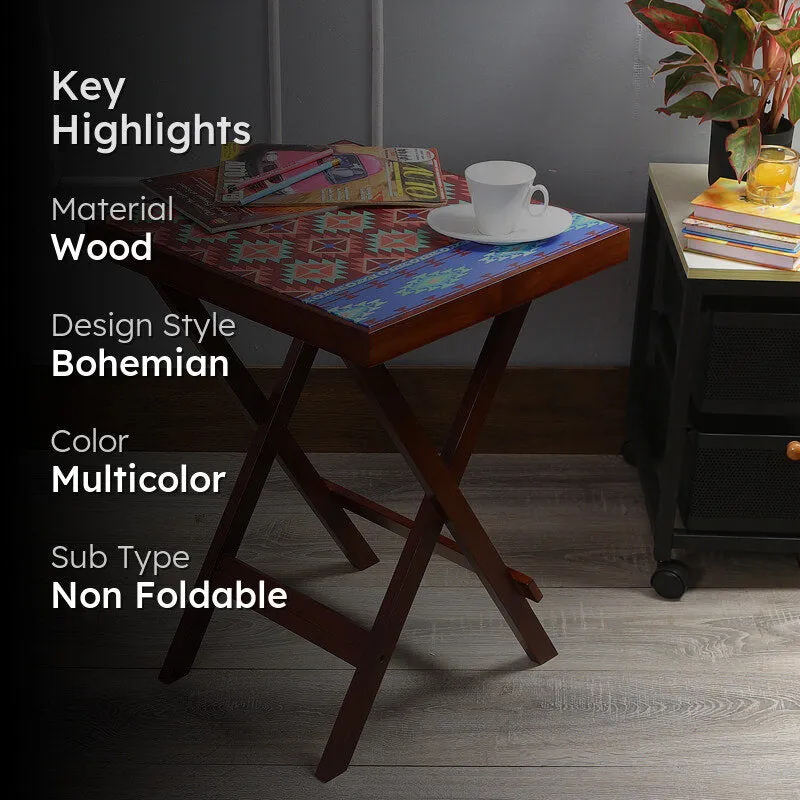 Poorthi Folding Side Table media 2