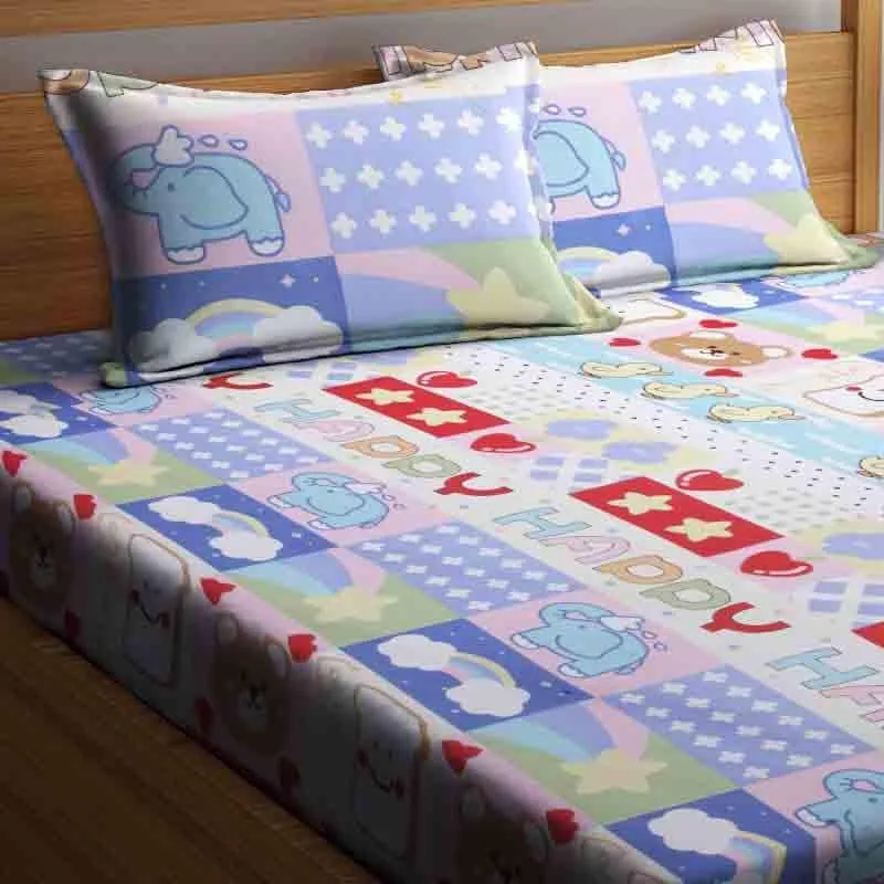 Happy Mornings Bedsheet - 130 GSM media 3