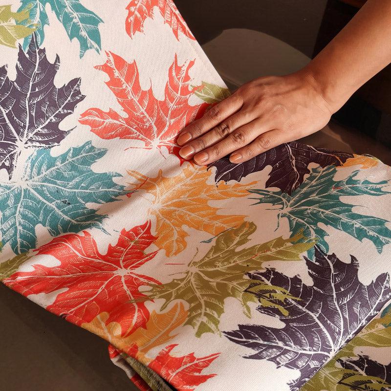 Autumn Lora Poly Canvas Table Runner media 3