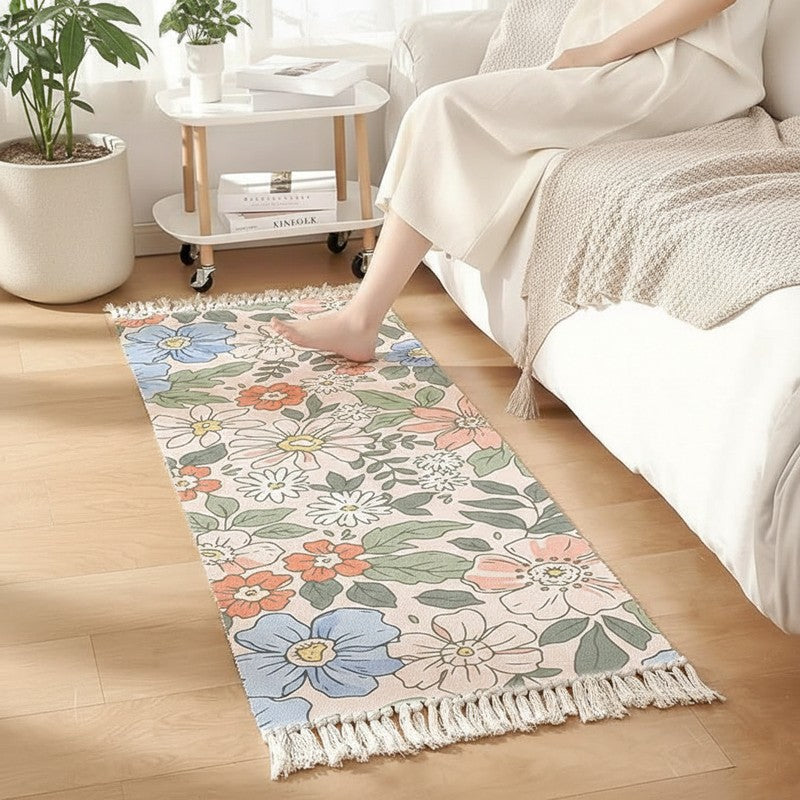 Florita Floral Runner Rug media 4