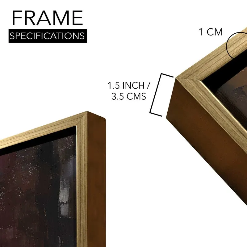 Lively Lane Canvas Wall Painting With Frame media 8