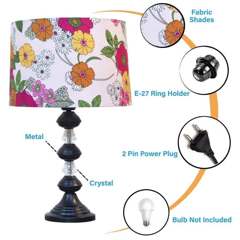 Floral Vista Metal Table Lamp media 5