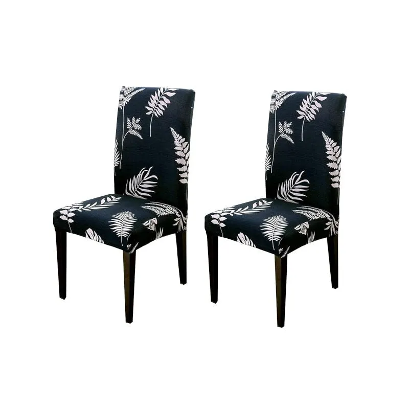Leafy Affair Polyester Chair Cover media 4