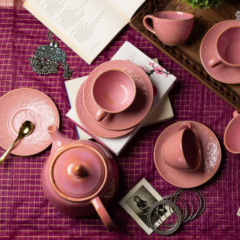 Capita Handmade Tea Set - Seven Piece Set media 4