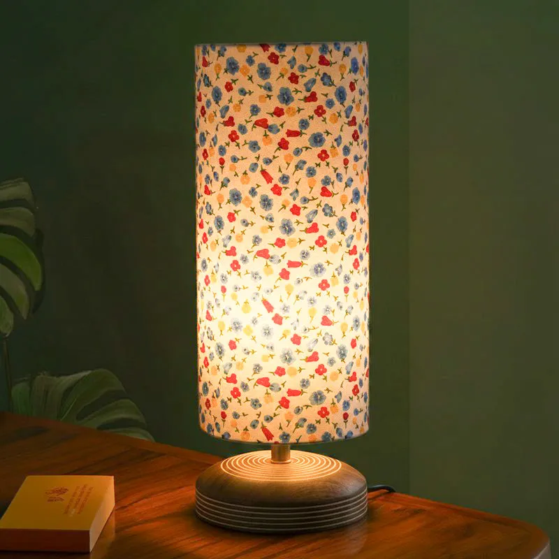 Savera Terrazzo Fabric Table Lamp - Multicolor media 1