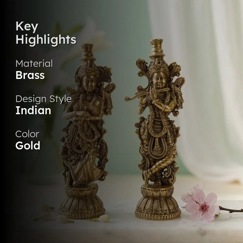 Rasleela Brass Idol - Set of Two media 2