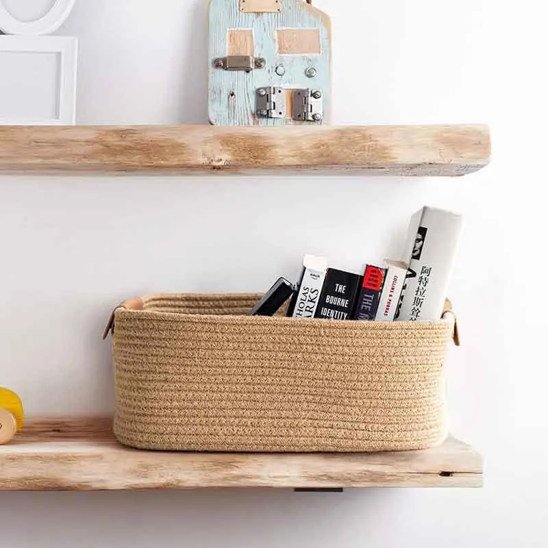 Cappucino Jute Storage Basket - Brown media 1