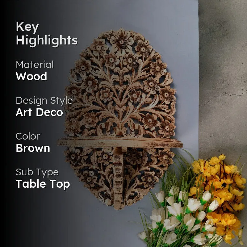 Grande Display Iron Tea Light Candle Holder Shelf media 2