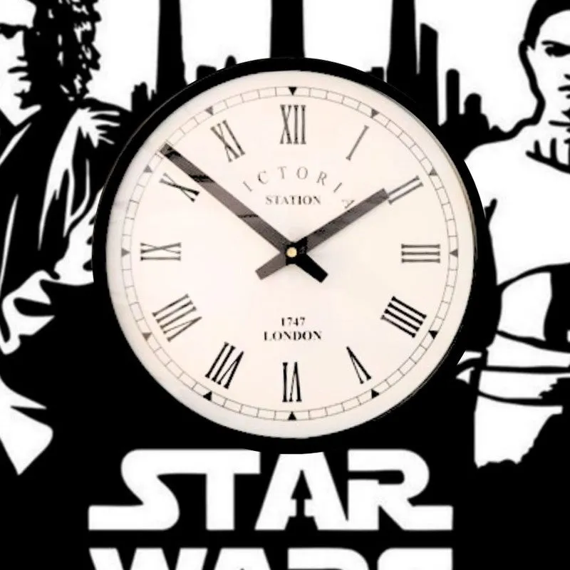 Skyrix Steel Analog Wall Clock - Black media 5