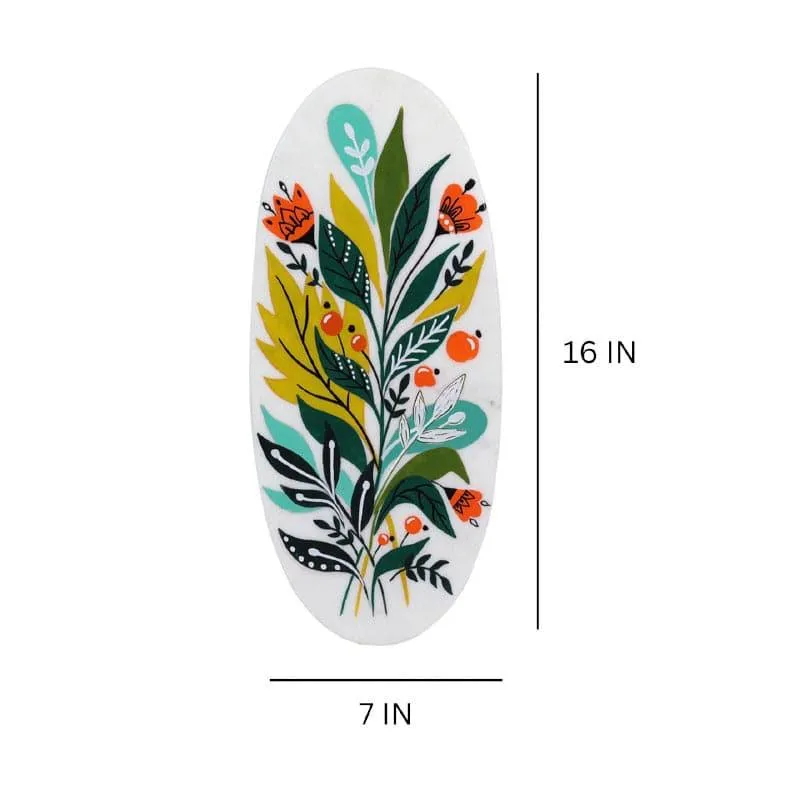 Gardenia Glam Printed Marble Wall Accent media 4