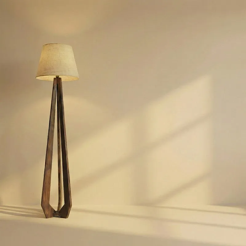 Ardentis Jute & Wood Floor Lamp media 6