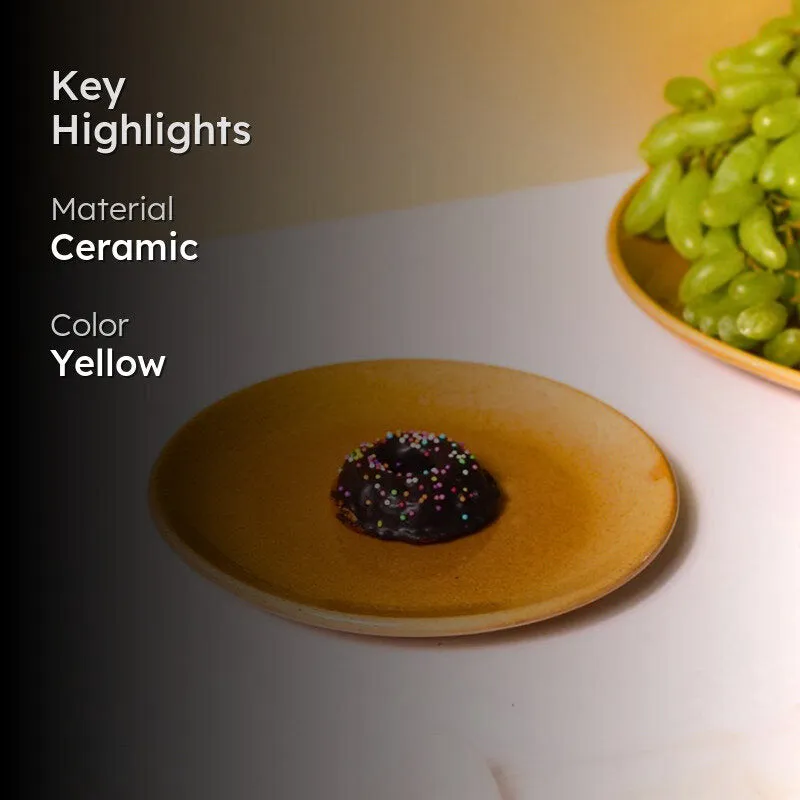 Melena Ceramic Quarter Plate media 2