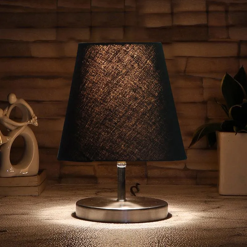 Vidro Fabric Table Lamp - Black,Silver media 3