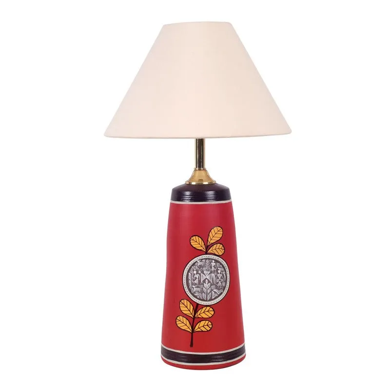 Birdo Chirp Terracotta Table Lamp - Multicolor media 3