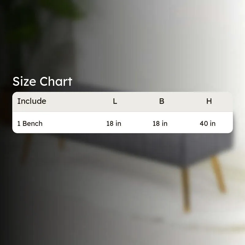 Daine Bench - Grey media 6
